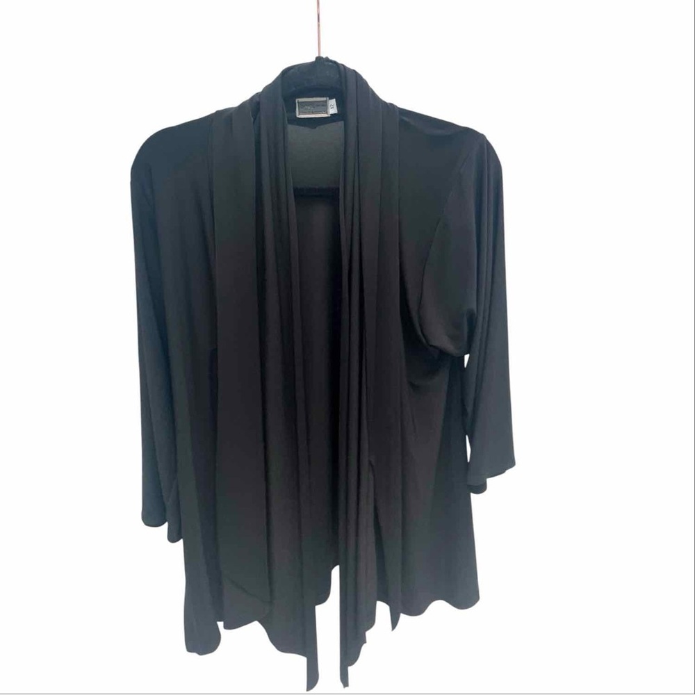 Sympli black draped cardigan🖤